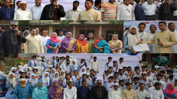 পল্লবীতে এসএসসির কৃতি শিক্ষার্থীদের সংবর্ধনা