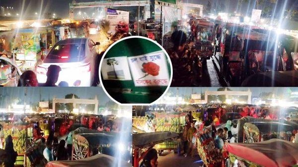 রূপগঞ্জে ৩০০ ফিট সড়কে চাঁদাবাজির মহোৎসব, টিআই রহমানের কাছে যাচ্ছে ৬০ হাজার টাকা মাসিক ভাগ!